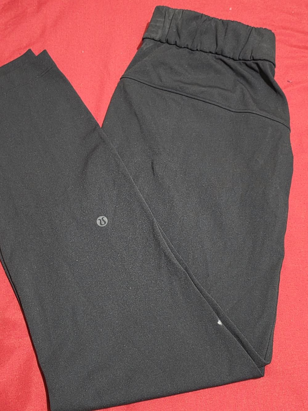 lululemon athletica Women's Black Jogger Pants